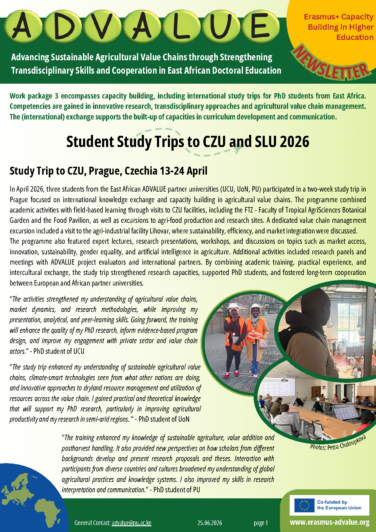 SLU Study Trip