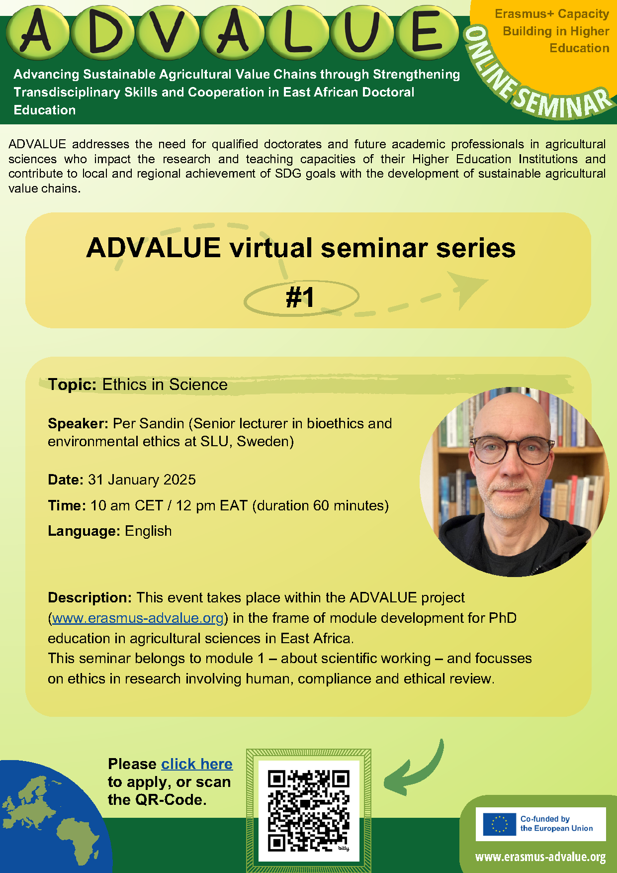 1st Virtual Seminar