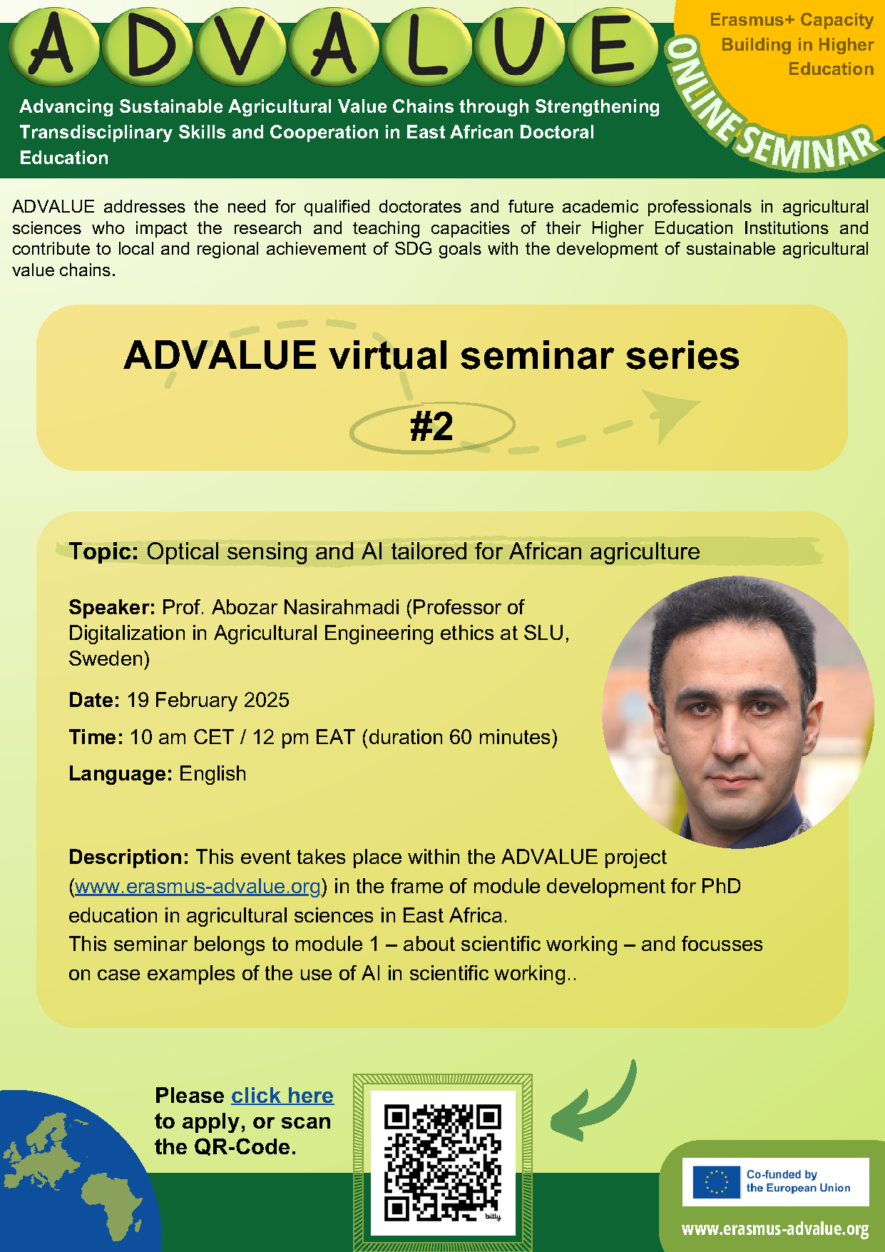 2nd Virtual Seminar